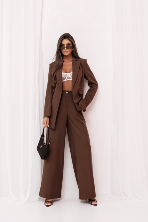 GARNITUR EMMA PREMIUM BRĄZOWY